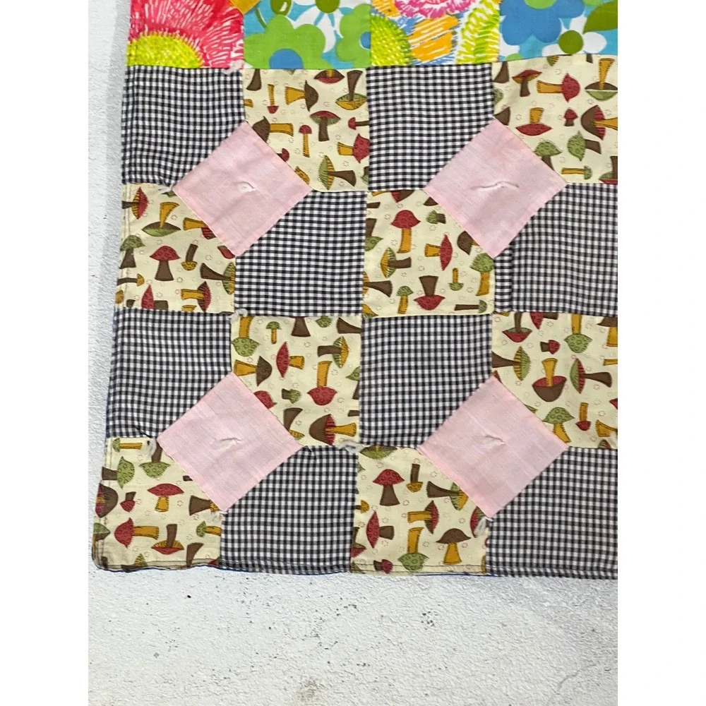 Handmade vintage patchwork